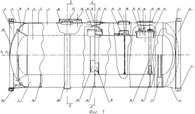 Контейнер-цистерна (патент 2315703)