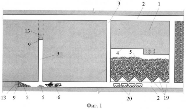 Способ подземной разработки маломощных рудных тел (патент 2393351)