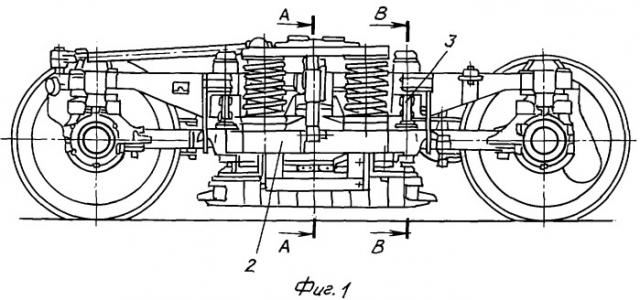 Ходовая часть рельсовых транспортных средств (патент 2329908)