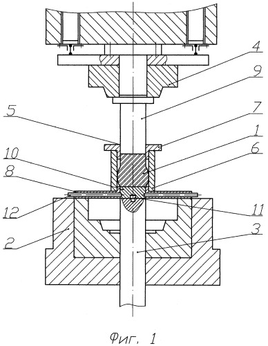 Способ и устройство для тиксоштамповки цилиндрических заготовок (патент 2396142)