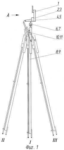 Стволовая навесная бурильная установка (патент 2422611)
