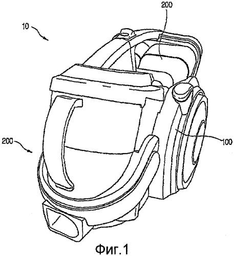 Пылесос (патент 2428916)