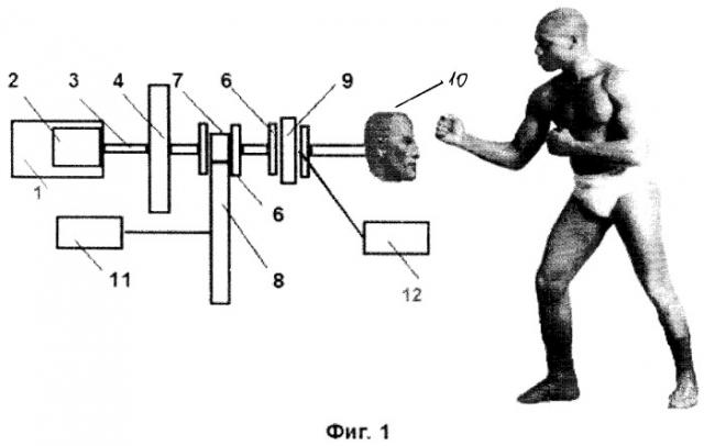 Тренажер для боксера (патент 2502540)