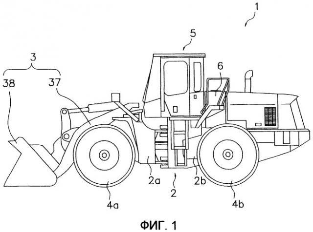 Строительное транспортное средство (патент 2390679)