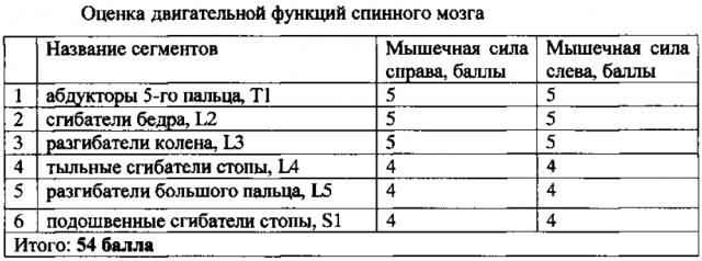 Способ определения реабилитационного потенциала у пациентов со стабильными компрессионными переломами грудного отдела позвоночника (патент 2605644)