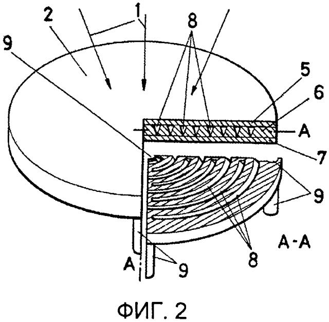 Приемник солнечного излучения (патент 2605867)