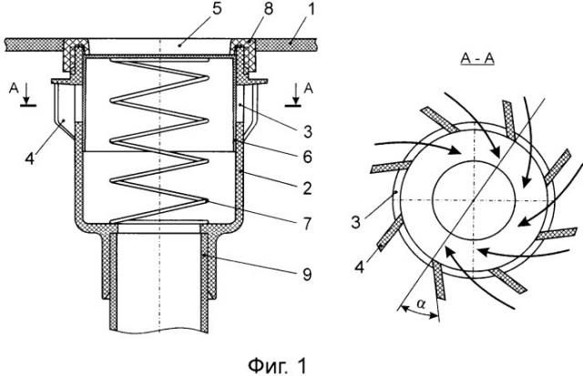 Клапан для площадок и трасс для перемещения платформы на воздушной подушке (патент 2531529)