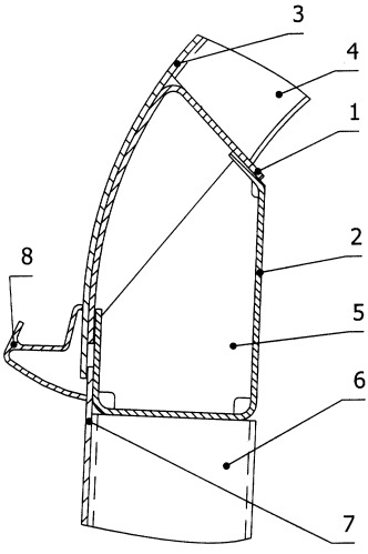 Устройство соединения боковой стены с крышей вагона (патент 2249520)