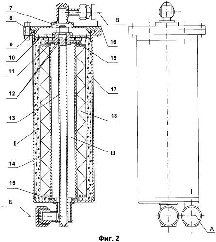 Способ сепарации жидкости из газожидкостного потока в гермообъекте и устройство для его осуществления (патент 2453480)