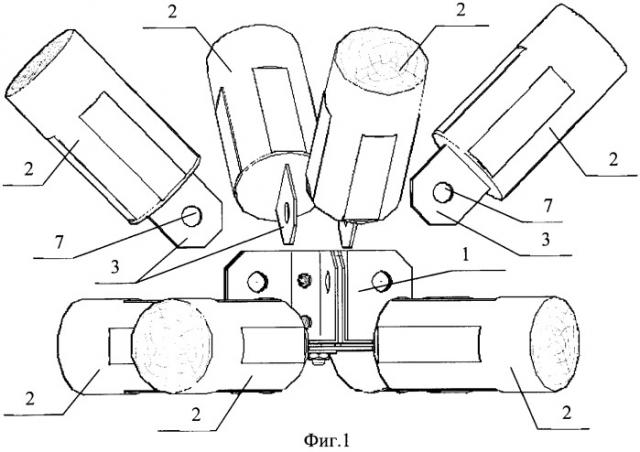 Узловое соединение стержней пространственного каркаса (патент 2496951)