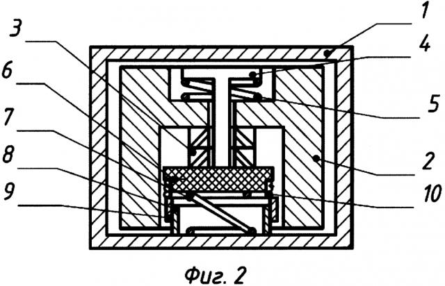 Ударопрочный малогабаритный высокочувствительный пьезоэлектрический акселерометр (патент 2615600)