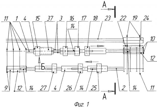 Поточная линия для сборки звеньев рельсошпальной решетки железнодорожного пути (патент 2373320)
