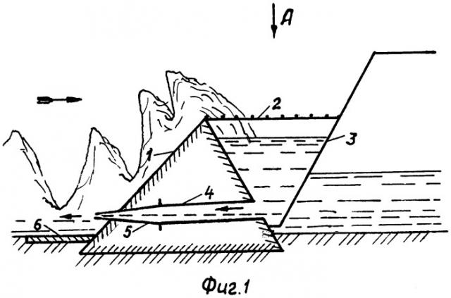 Гаситель морских волн (патент 2527030)
