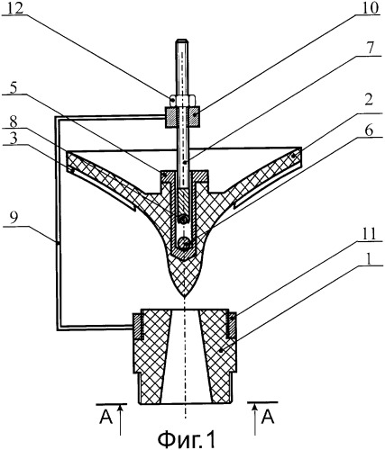 Распылитель жидкости турбинного типа (патент 2347625)