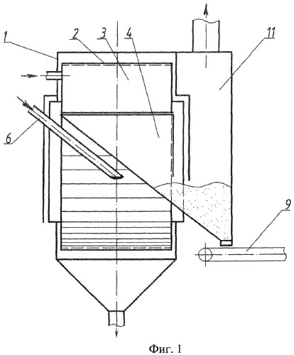 Обезвоживатель гранулированного шлака (патент 2450987)