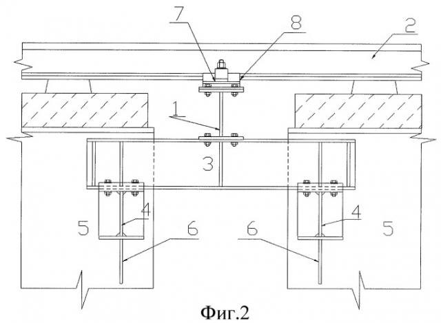Устройство для крепления рельсов между пролетными строениями железнодорожных мостов (патент 2406795)