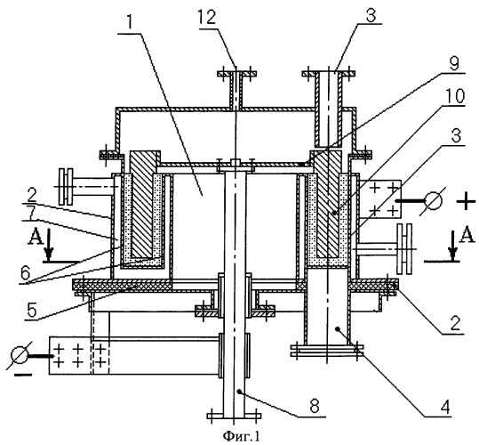 Способ получения окисленного графита и устройство для его осуществления (патент 2263070)