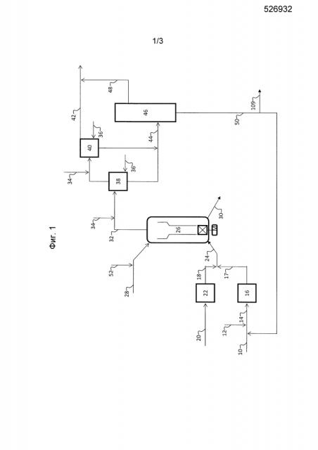 Конверсия асфальтенового пека в течение процесса гидрокрекинга остатка с кипящим слоем (патент 2622393)