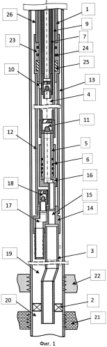 Штанговая насосная установка для одновременно-раздельной эксплуатации двух пластов (патент 2574655)