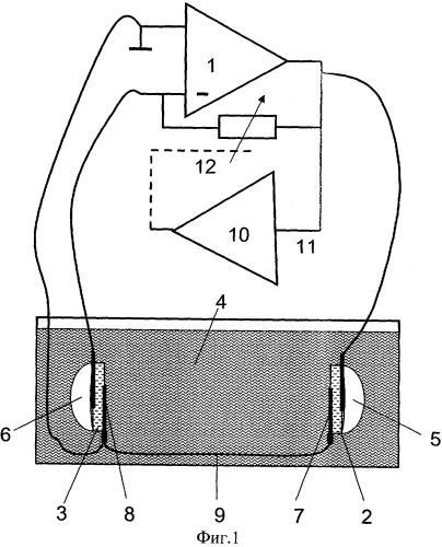 Одночастотный генератор для анализа жидких сред (патент 2343474)