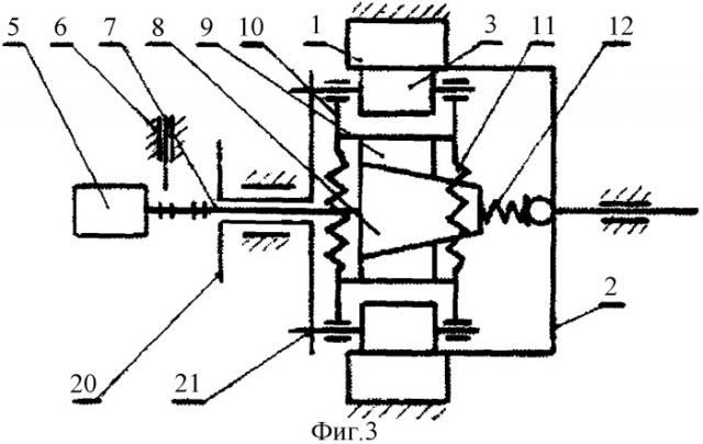 Волновая отключаемая передача (патент 2293232)