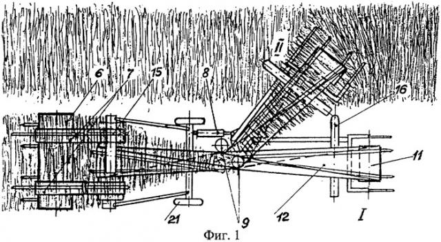 Оборачиватель-сдваиватель лент льна (патент 2300185)
