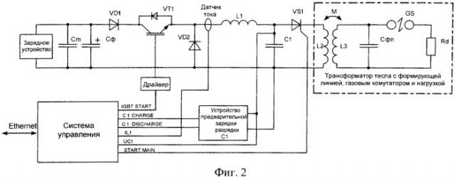 Способ импульсной зарядки емкостного накопителя энергии (патент 2534037)