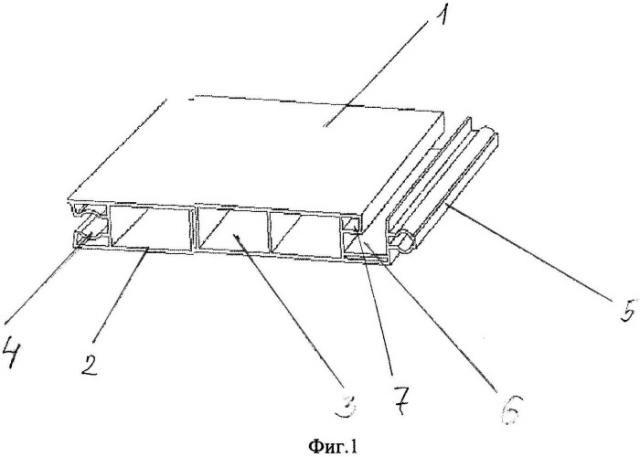 Универсальная пластиковая панель (варианты) (патент 2528182)