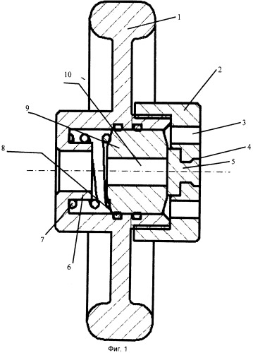 Штуцер-клапан (патент 2481462)