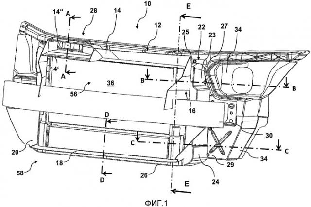 Устройство для направления охлаждающего воздуха для безрельсового транспортного средства (патент 2530925)