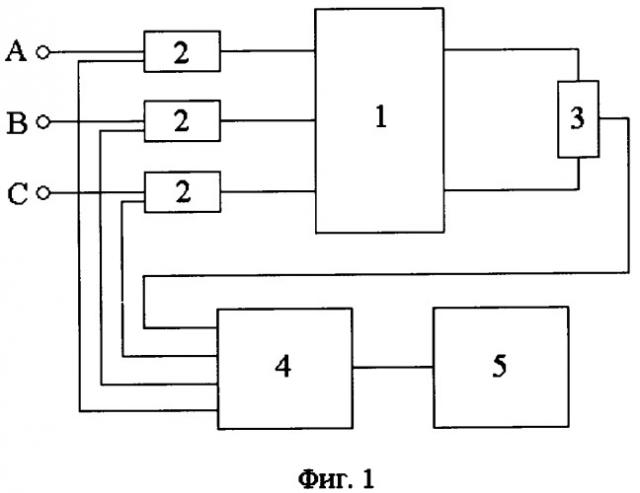 Способ диагностики трехфазного тиристорного выпрямителя (патент 2310877)