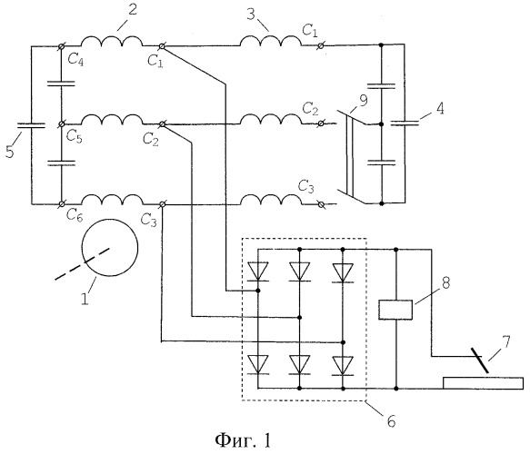 Трехфазный асинхронный сварочный генератор с электрической связью обмоток статора (патент 2501148)