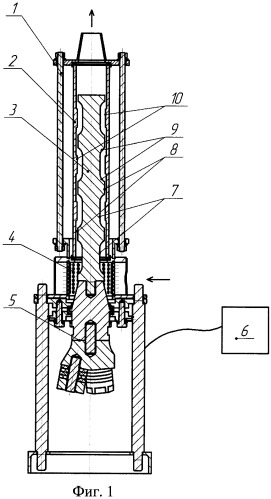 Ультразвуковой проточный реактор (патент 2403085)
