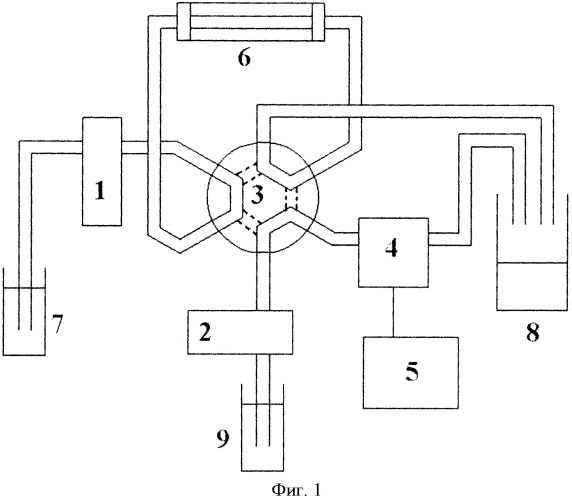 Электроаналитическая система на основе биосенсора концентрирующей колонки для определения низких концентраций лактата (патент 2544273)