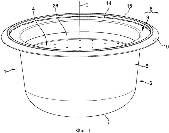 Капсула для приготовления напитка центрифугированием в устройстве для заваривания (патент 2624714)