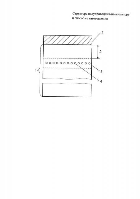 Структура полупроводник-на-изоляторе и способ ее изготовления (патент 2633437)