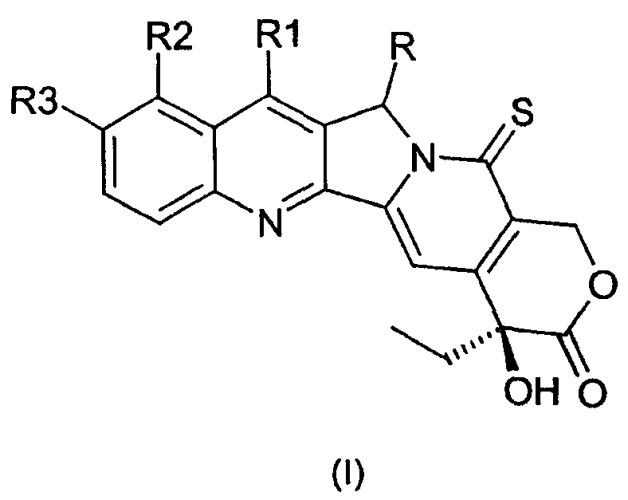 Производные камптотецина с противоопухолевой активностью (патент 2450008)