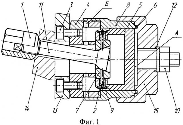Пирозамок с расположением стяжного болта под углом к оси (патент 2534856)