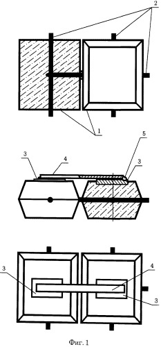 Гибкий бетонный мат с фиксацией изгиба (варианты) (патент 2503773)