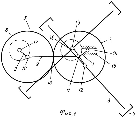 Бесшатунный механизм для поршневой машины (патент 2348845) Бесшатунный механизм для поршневой машины (патент 2348845)