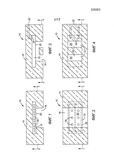 Формованная проточная для текучей среды структура (патент 2633873)