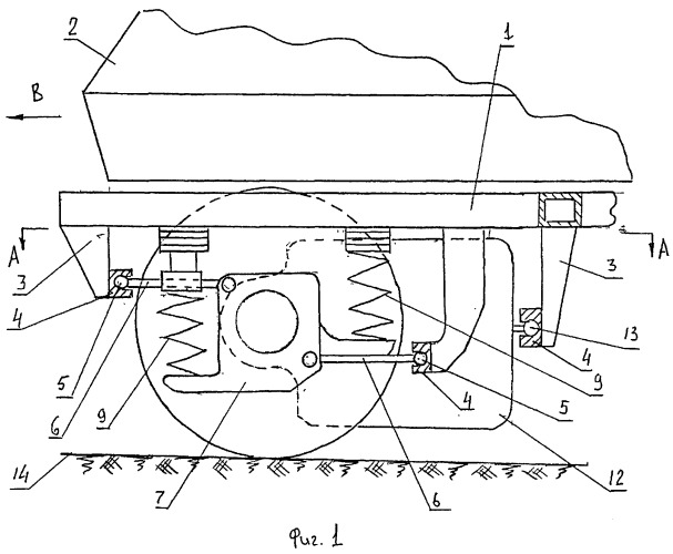 Трёхосная тележка локомотива (патент 2542853)