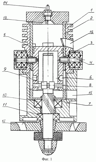Бескривошипный двигатель внутреннего сгорания (патент 2263801)