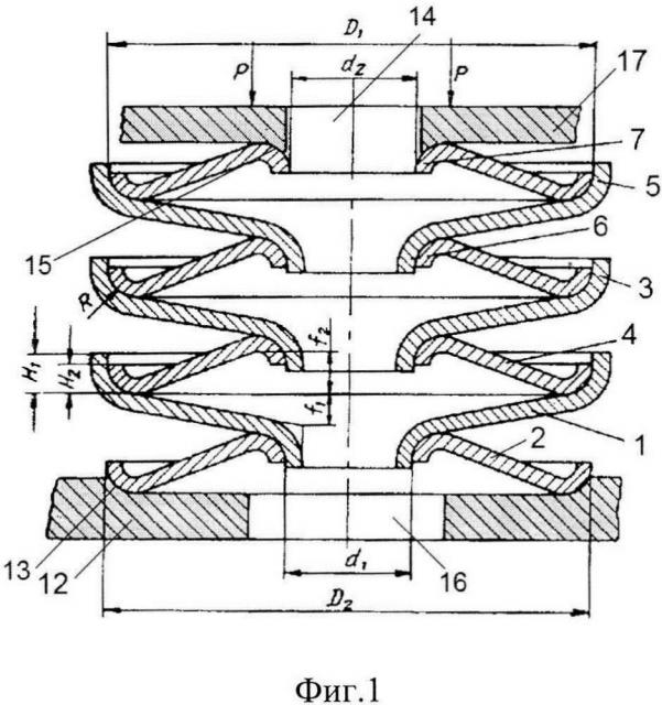 Кольцевая конусная пружина (патент 2662113)