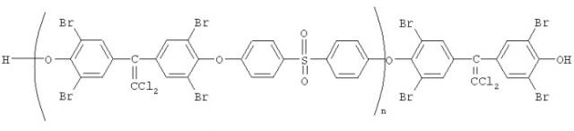 Галогенсодержащие олигоэфирсульфоны и способ их получения (патент 2327710)