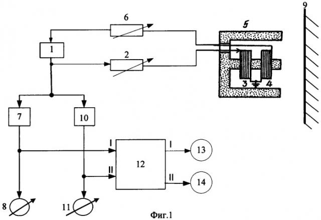 Радиоволновой измеритель вибрации и перемещений (патент 2312313)