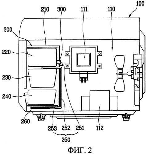 Кофеварка и микроволновая печь с такой кофеваркой (патент 2280400)