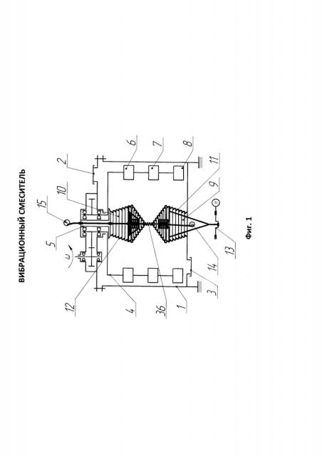 Вибрационный смеситель (патент 2616057)