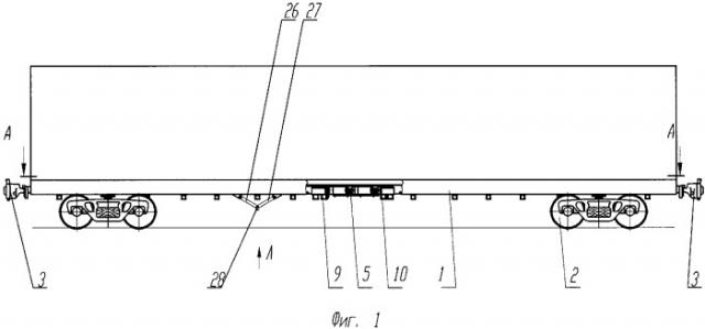 Железнодорожное транспортное средство (патент 2326013)