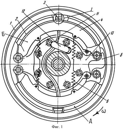 Барабанно-колодочный тормоз с системой кондуктивно-жидкостного охлаждения фрикционных узлов и способ ее осуществления (патент 2357135)